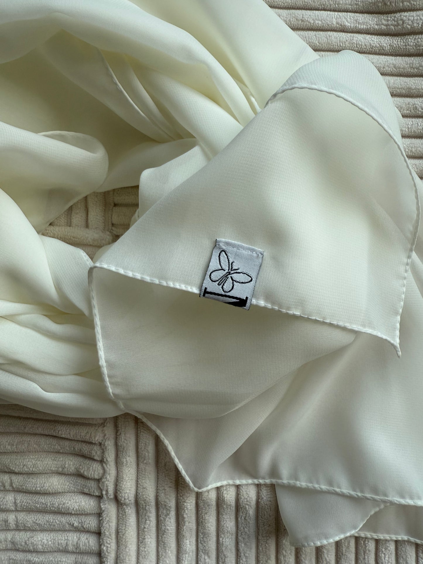 White Premium Chiffon Hijab