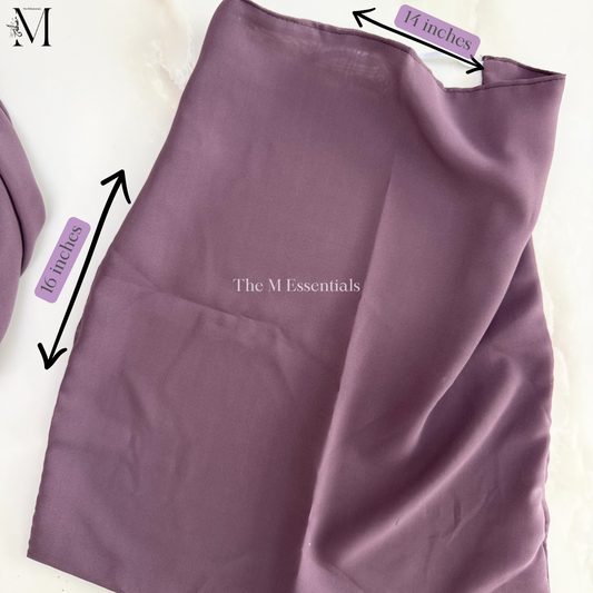 Dark Purple Niqab