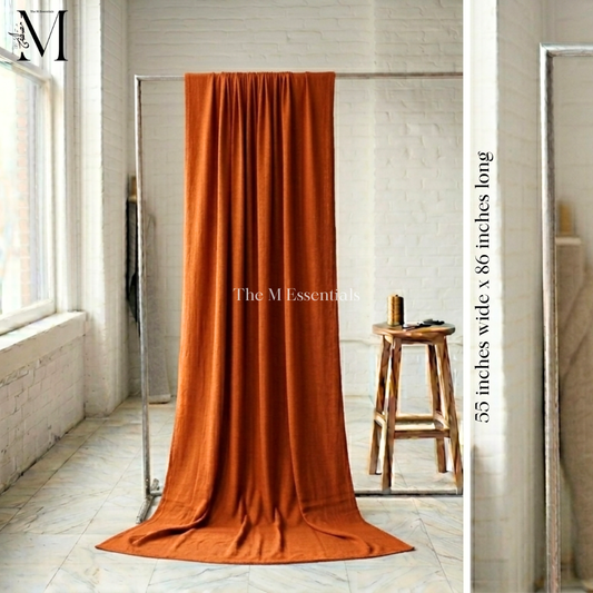 Mustard Big Cotton Jersey Hijab