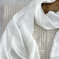 Satin Silk Hijab - White