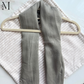 Modal hijab - light green - 41x79 cm - folded texture closeup - The M Essentials
