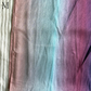 Peach Ombre Crinkle Silk Hijab | The M Essentials