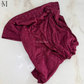 Maroon Jersey Chaddar with Stones - Large Hijab by The M Essentials