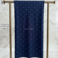 Navy Blue Jersey Chaddar with Stones – The M Essentials