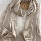 Satin Silk Hijab - latte