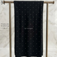 Black Jersey Chaddar with stones - Large Hijabs by The M Essentials