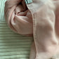 Light Pink Premium Powder Chiffon Hijab – Elegant & Airy | Made in Indonesia