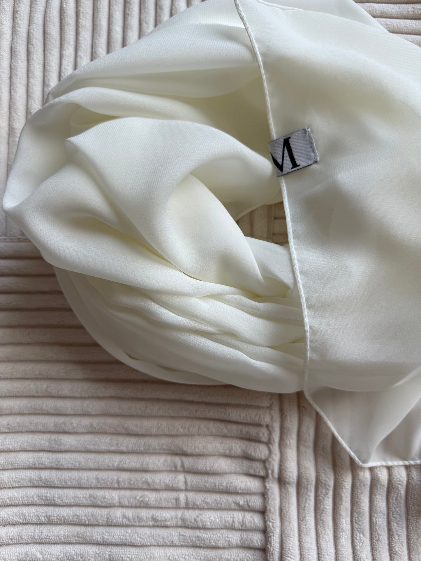 White Premium Chiffon Hijab