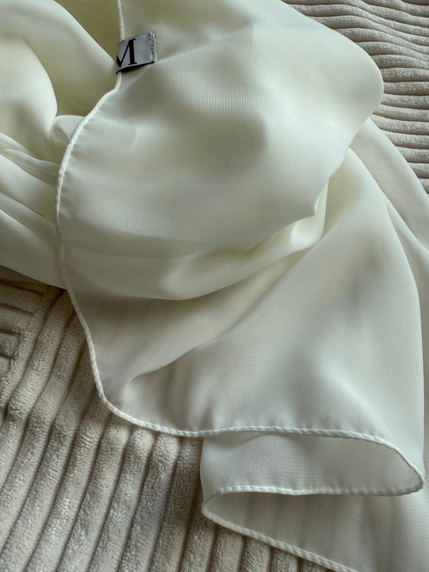 White Premium Chiffon Hijab