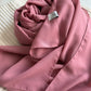 Dusty Pink Premium Powder Chiffon Hijab – Modern & Graceful | Made in Indonesia