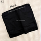 Black Big Cotton Jersey Hijab