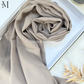 Soft chiffon hijab lightweight no iron scarf for women
